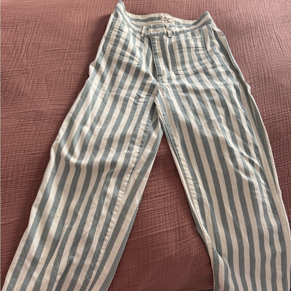 Madewell Striped pants, size 29, perfect condition